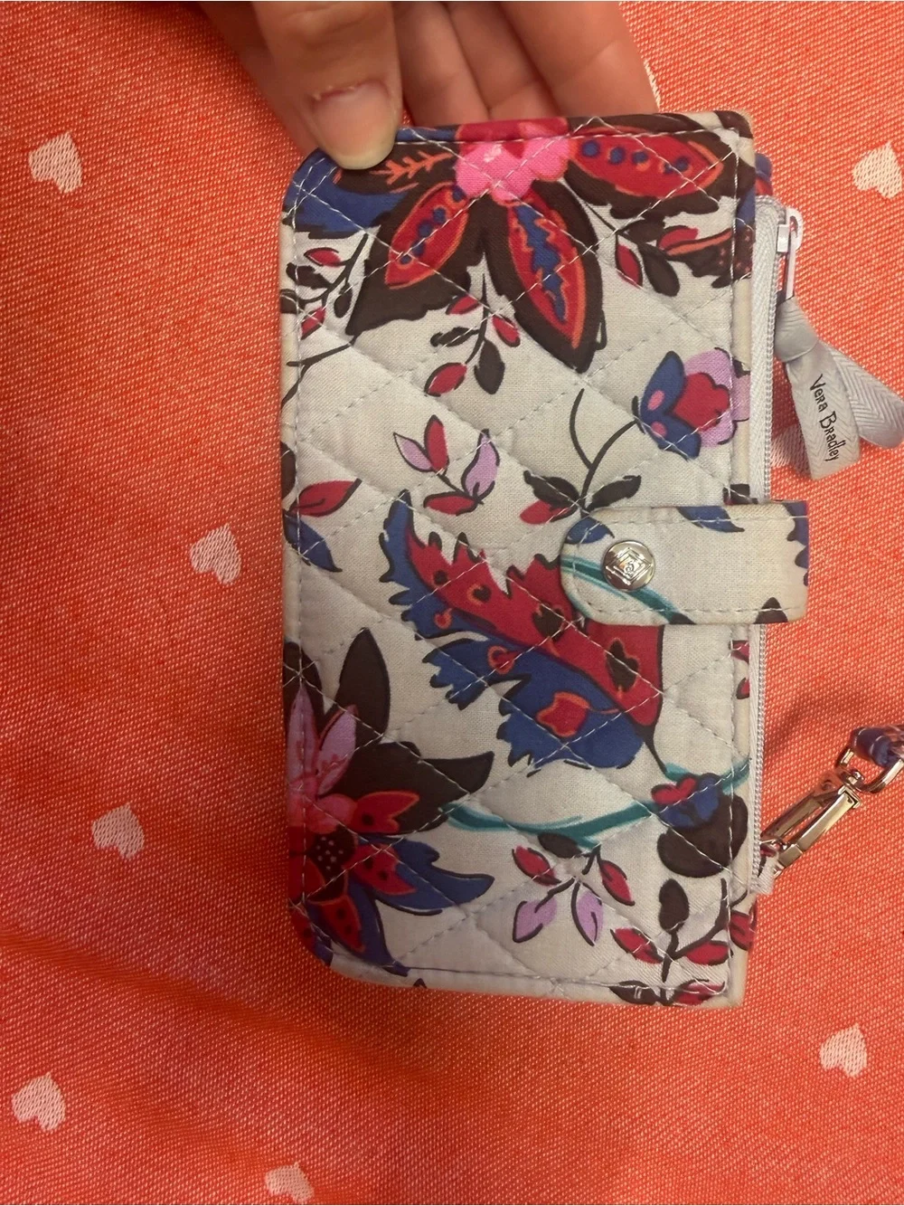 Vera Bradley smartphone wristlet in the 